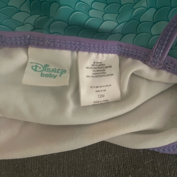 Disney’s Little Mermaid Bathing Suit - Picture 5 of 5